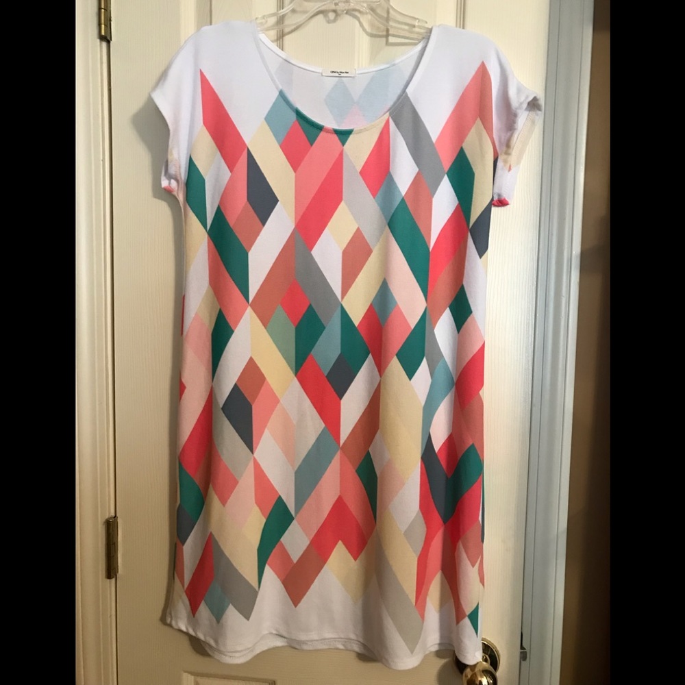 Multi colored dress